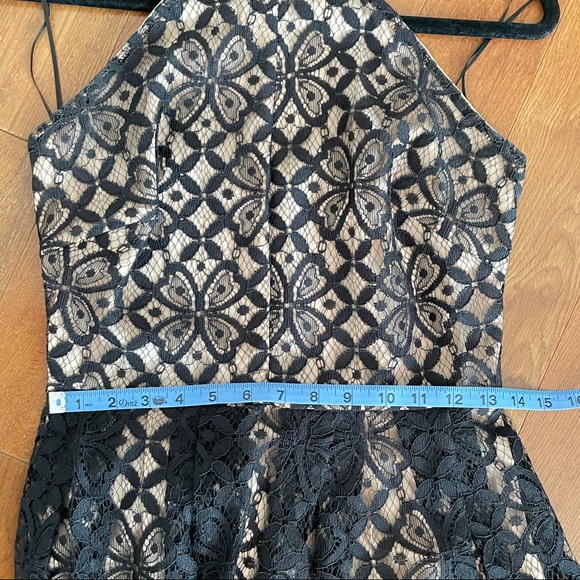 Nordstrom Black Fit & Flare Midi Dress - Picture 10 of 11